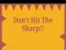 Spēle Don't Hit The Sharp online