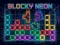 Spēle Blocky Neon online