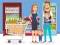 Spēle Happy Shopping Jigsaw online