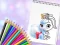 Spēle Cute Animals Coloring Book online