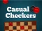 Spēle Casual Checkers online