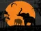 Spēle Elephant Silhouette Jigsaw online