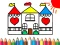 Spēle Back To School Coloring Book DOLL HOUS online