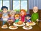 Spēle Family Dinner Jigsaw online