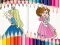 Spēle Beautiful Princess Coloring Book online