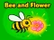 Spēle Bee and Flower online