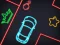 Spēle Neon Car Puzzle online