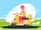 Spēle City Scooter Rides Jigsaw online
