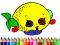 Spēle Back To School: Fruits Coloring Book online
