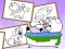 Spēle Cartoon Coloring for Kids Animals online