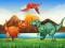 Spēle Colorful Dinosaurs Match 3 online