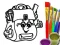 Spēle Back To School: School Bag Coloring Book online