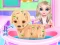 Spēle Baby Elsa Puppy Surgery online