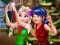 Spēle Ladybug And Elsa Xmas Selfie online