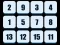 Spēle Numbers Sliding Puzzle online