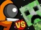 Spēle Among vs Creeper Fight online