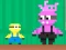 Spēle Little yellowman purple smoke online