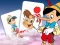 Spēle Pinocchio Memory card Match online