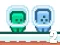 Spēle Green and Blue Cuteman 2 online