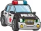 Spēle Cartoon Police Cars Puzzle online