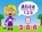 Spēle World of Alice Numbers Shapes online