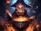 Spēle Anime girls Witchcraft online
