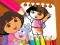 Spēle Dora the Explorer the Coloring Book online
