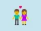 Spēle Love match Compatibility test online