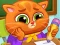 Spēle Lovely Virtual Cat At School online