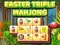 Spēle Easter Triple Mahjong online