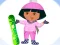 Spēle Dora Ski Winter Dressup online