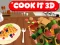Spēle Cook it 3D online