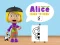 Spēle World of Alice Learn to Draw online