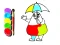 Spēle Grimace Click and Paint online