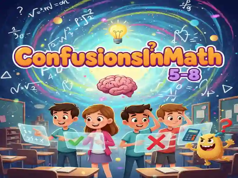 Spēle ConfusionsInMath 5-8 online