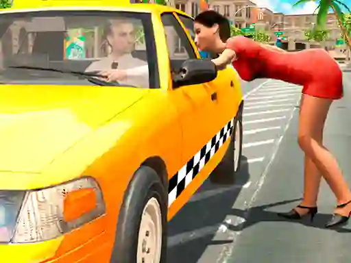 Spēle Crazy Taxi Simulator online