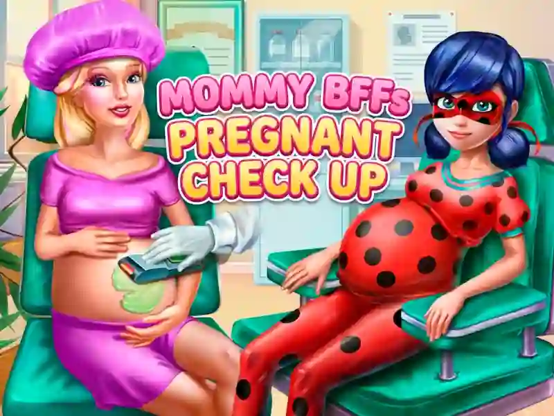 Spēle Mommy BFFs Pregnant Check Up online