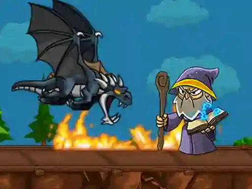 Spēle Dragon vs Mage online