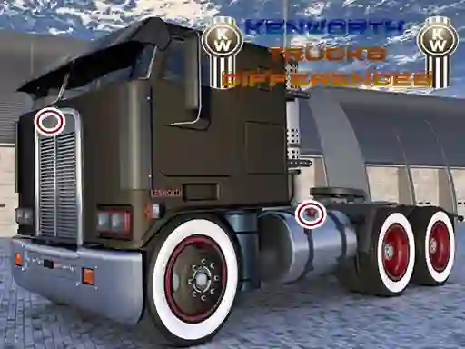 Spēle Kenworth Trucks Differences online