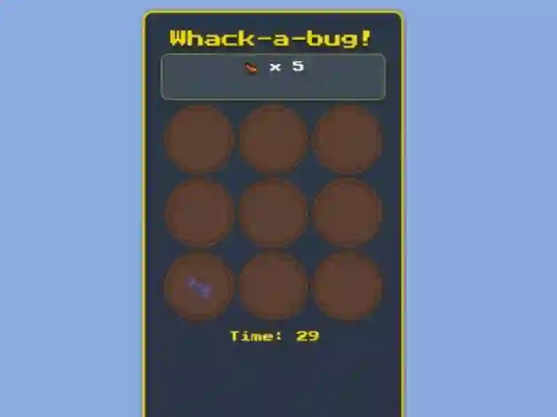 Spēle Whack A Bug Challenge online