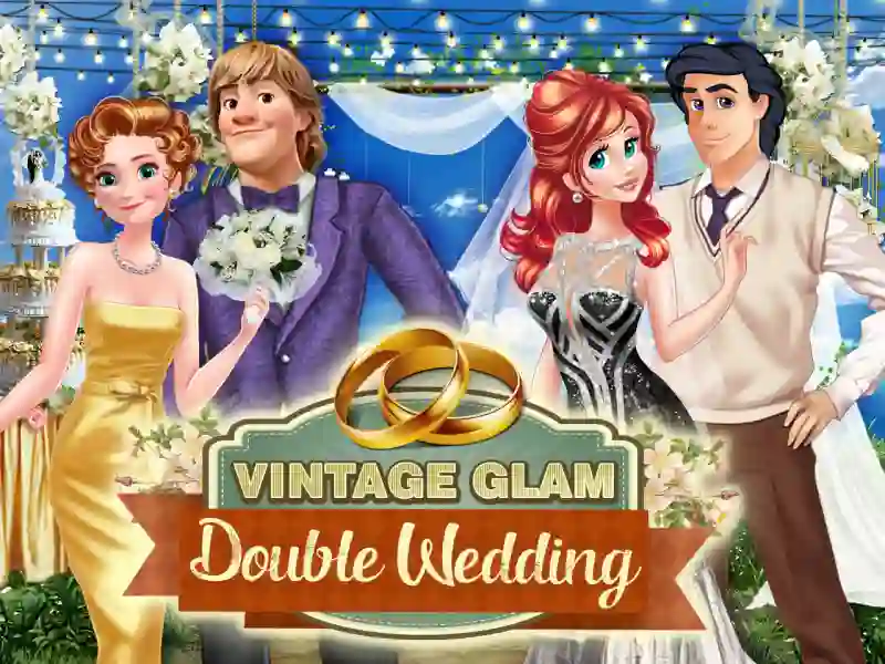 Spēle Vintage Glam: Double Wedding online