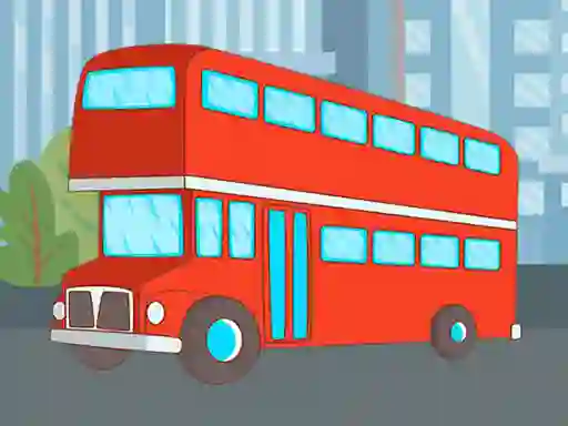 Spēle BUS JIGSAW online