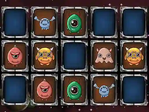 Spēle Aliens Memory Game online