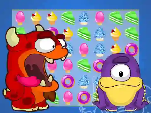 Spēle Candy Monster Match 3 online