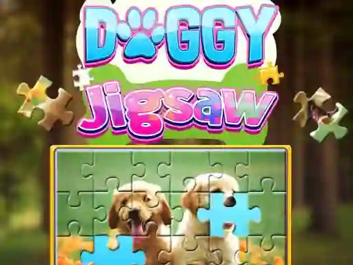 Spēle Doggy Jigsaw online