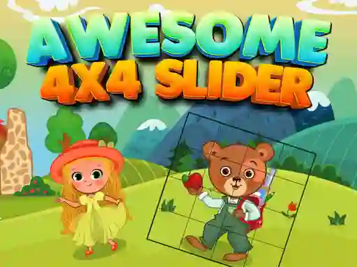 Spēle Awesome 4x4 Slider online