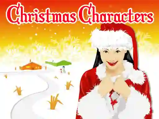Spēle Christmas Characters online