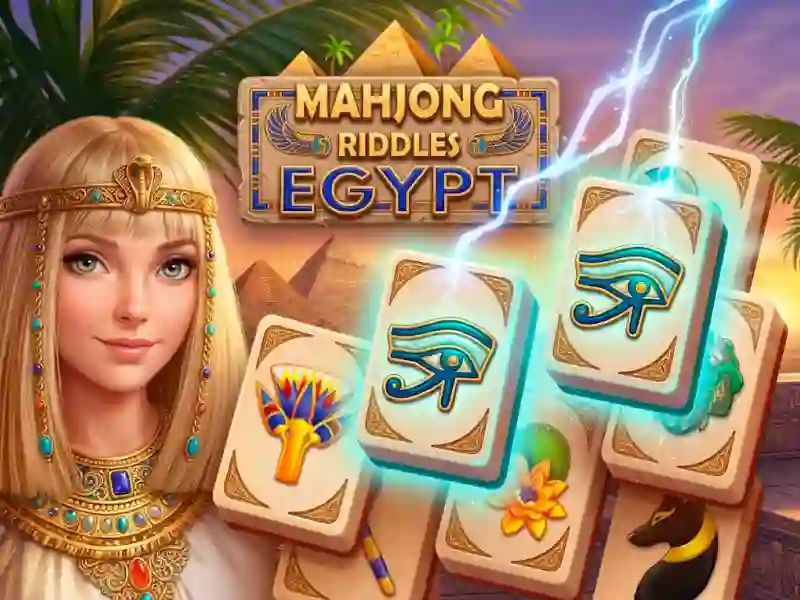Spēle Mahjong Riddles: Egypt online