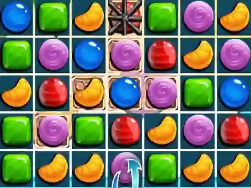 Spēle Sweet Candy Match 3 online