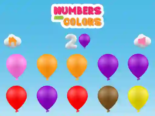 Spēle Numbers And Colors online